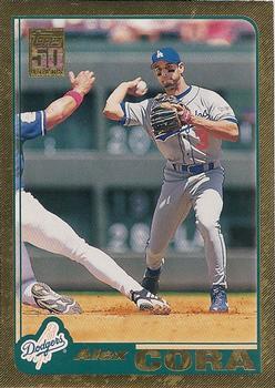 2001 Topps - Gold #581 Alex Cora Front