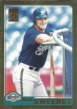 2001 Topps - Gold #587 Mark Sweeney Front