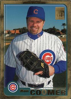2001 Topps - Gold #694 Ron Coomer Front
