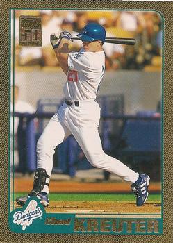 2001 Topps - Gold #699 Chad Kreuter Front