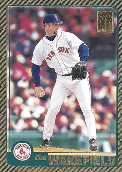 2001 Topps - Gold #701 Tim Wakefield Front