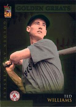 2001 Topps - Golden Anniversary #GA10 Ted Williams Front