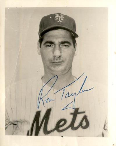 1968 New York Mets 4x5 Photos #NNO Ron Taylor Front