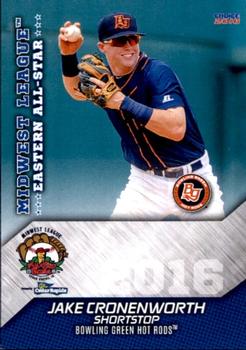 2016 Choice Midwest League All-Stars #04 Jake Cronenworth Front