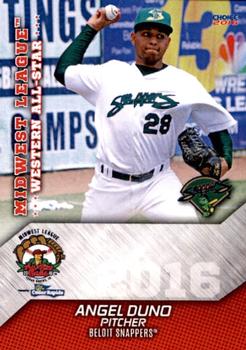 2016 Choice Midwest League All-Stars #53 Angel Duno Front