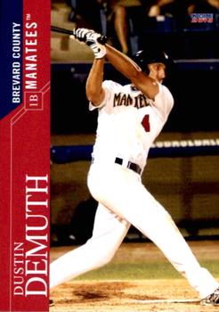 2016 Choice Brevard County Manatees #05 Dustin DeMuth Front