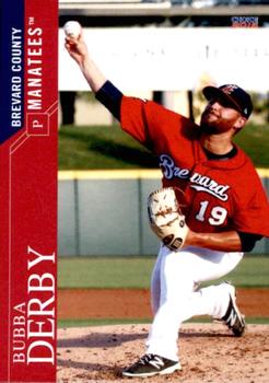 2016 Choice Brevard County Manatees #06 Bubba Derby Front