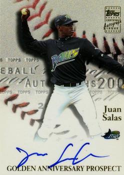 2001 Topps - Golden Anniversary Autographs #GAA-JS Juan Salas Front