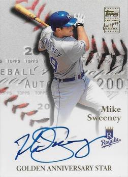 2001 Topps - Golden Anniversary Autographs #GAA-MS Mike Sweeney Front