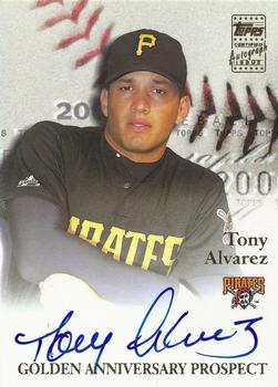 2001 Topps - Golden Anniversary Autographs #GAA-TA Tony Alvarez Front