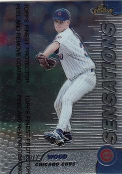 1999 Finest #124 Kerry Wood Front