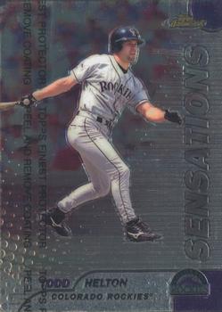 1999 Finest #130 Todd Helton Front