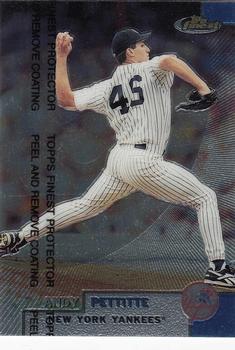 1999 Finest #208 Andy Pettitte Front