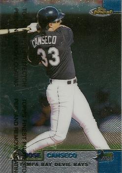 1999 Finest #231 Jose Canseco Front