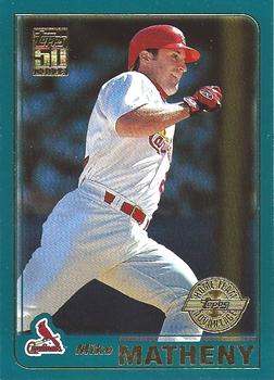 2001 Topps - Home Team Advantage #74 Mike Matheny Front