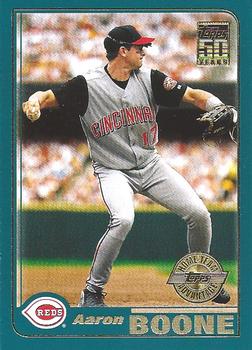 2001 Topps - Home Team Advantage #79 Aaron Boone Front