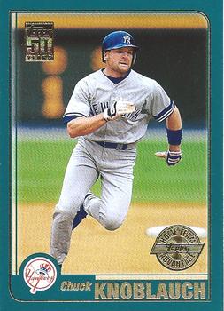 2001 Topps - Home Team Advantage #154 Chuck Knoblauch Front