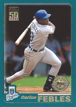 2001 Topps - Home Team Advantage #184 Carlos Febles Front