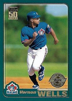 2001 Topps - Home Team Advantage #421 Vernon Wells Front