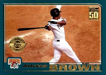 2001 Topps - Home Team Advantage #427 Adrian Brown Front