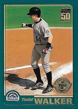 2001 Topps - Home Team Advantage #637 Todd Walker Front