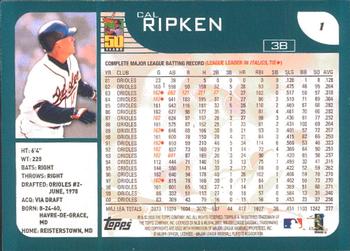 2001 Topps - Limited #1 Cal Ripken Back