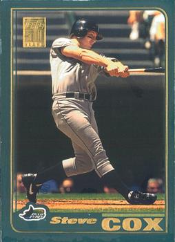 2001 Topps - Limited #36 Steve Cox  Front