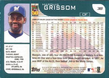 2001 Topps - Limited #38 Marquis Grissom  Back