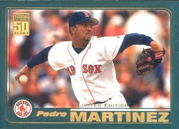 2001 Topps - Limited #60 Pedro Martinez  Front