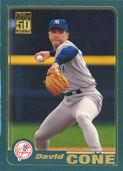2001 Topps - Limited #65 David Cone  Front