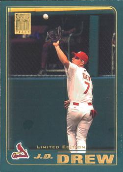 2001 Topps - Limited #101 J.D. Drew  Front