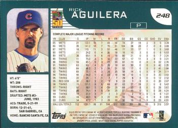 2001 Topps - Limited #248 Rick Aguilera  Back