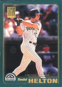 2001 Topps - Limited #255 Todd Helton  Front
