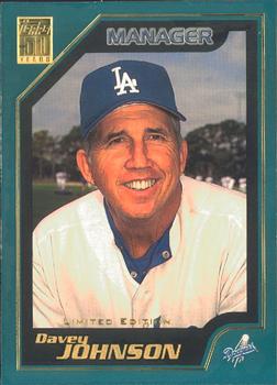 2001 Topps - Limited #340 Davey Johnson Front