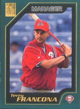 2001 Topps - Limited #347 Terry Francona Front