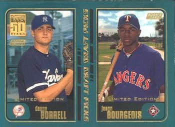 2001 Topps - Limited #361 Danny Borrell / Jason Bourgeois  Front