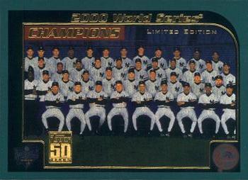 2001 Topps - Limited #406 New York Yankees Champs  Front