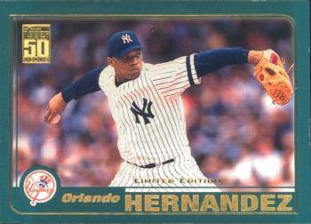 2001 Topps - Limited #536 Orlando Hernandez  Front