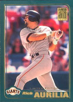 2001 Topps - Limited #598 Rich Aurilia  Front