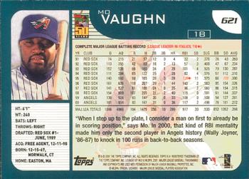 2001 Topps - Limited #621 Mo Vaughn  Back