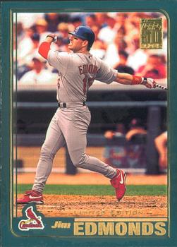 2001 Topps - Limited #702 Jim Edmonds  Front