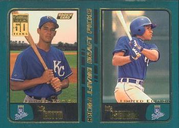 2001 Topps - Limited #742 Luis Cotto / Luis Escobar  Front