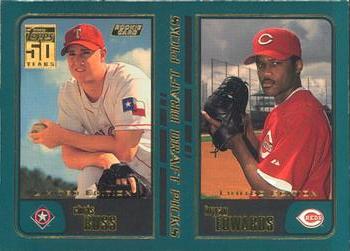 2001 Topps - Limited #744 Chris Russ / Bryan Edwards  Front