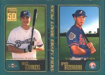 2001 Topps - Limited #750 Dave Krynzel / Grady Sizemore  Front