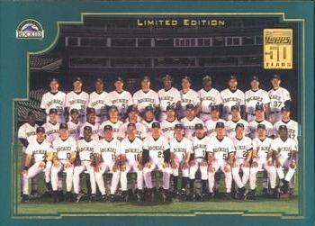 2001 Topps - Limited #761 Colorado Rockies Front