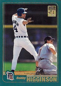 2001 Topps - Limited #458 Bobby Higginson  Front