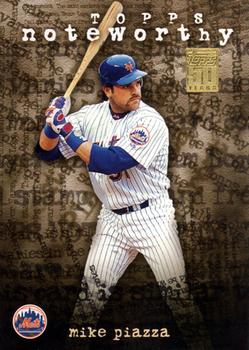2001 Topps - Noteworthy #TN13 Mike Piazza Front