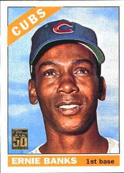 2001 Topps - Through the Years Reprints #13 Ernie Banks Front
