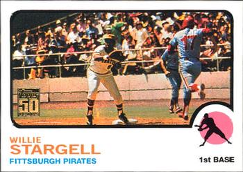2001 Topps - Through the Years Reprints #22 Willie Stargell Front