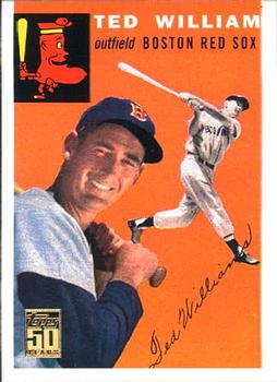2001 Topps - Through the Years Reprints #9 Ted Williams Front